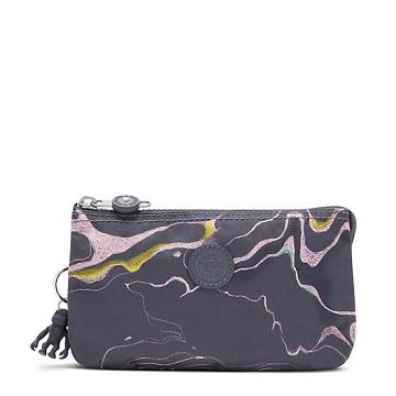 Kipling Creativity Large Printed Pouch Vesker Grå | NO 1121XY